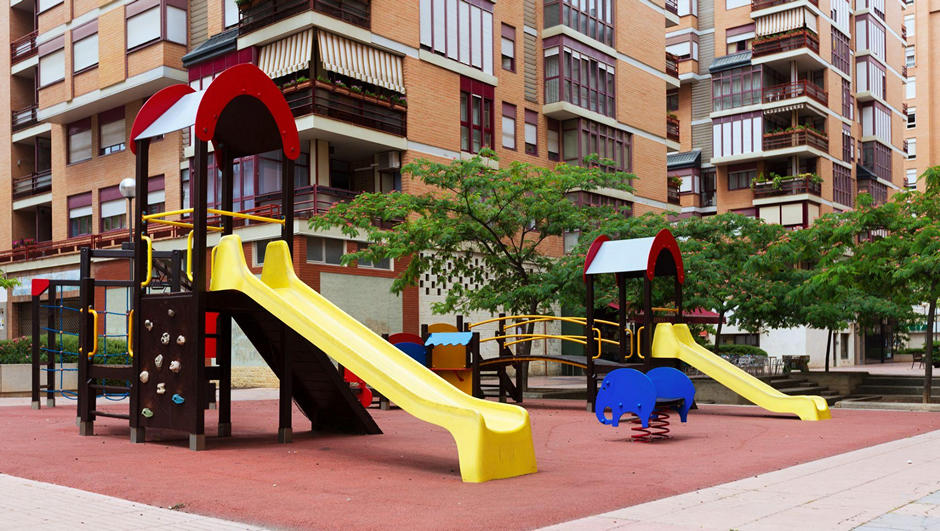 Размеры детской площадки